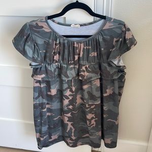 Camo Blouse